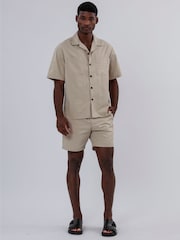 Кремовый - Religion Lightweight Short Sleeve Shirt - Изображение 4 из 5