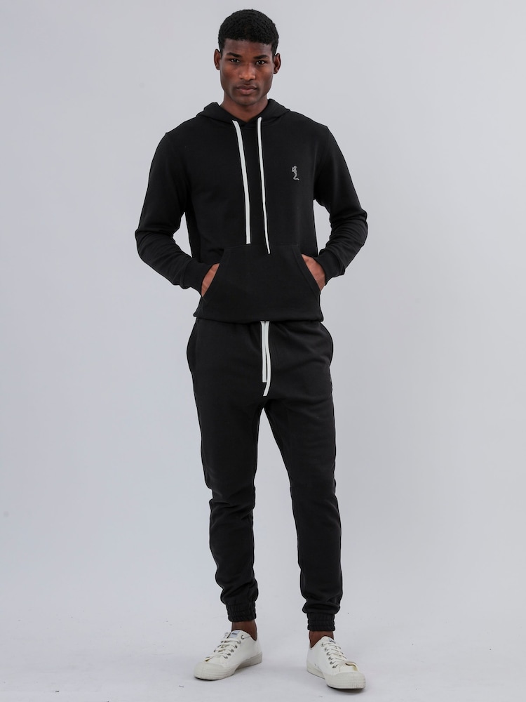 Religion Black Reverse 100% Cotton Hoodie - Image 5 of 5