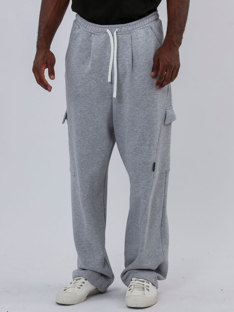 Religion Grey Relaxed Cargo Joggers - Image 1 of 5