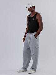 Religion Grey Relaxed Cargo Joggers - Image 4 of 5