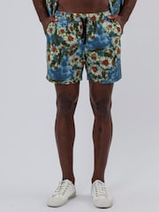 Religion Blue Trip Shorts - Image 1 of 5