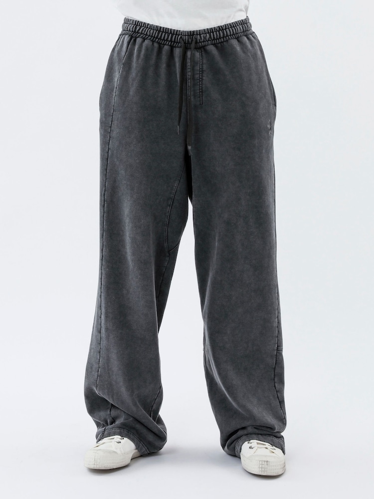 Religion Grey Wide Acid 100% Cotton Joggers - Image 1 of 5