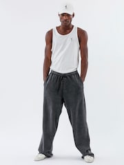 Religion Grey Wide Acid 100% Cotton Joggers - Image 5 of 5