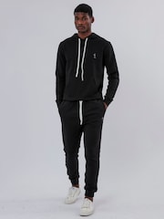 Religion Black Reverse 100% Cotton Joggers - Image 4 of 6