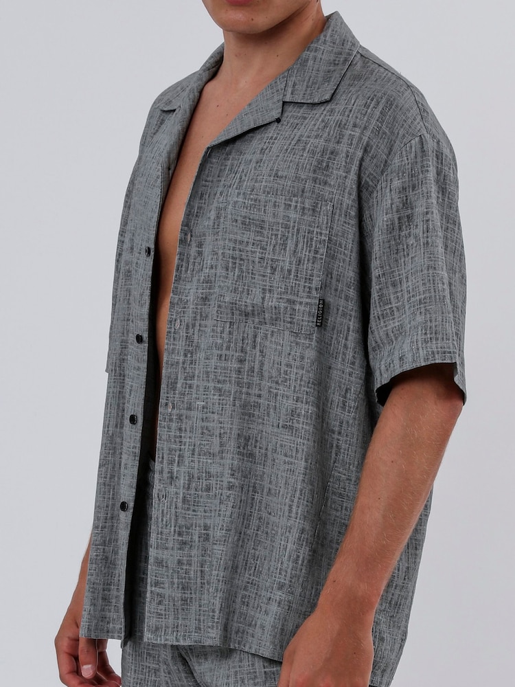 Religion Grey Smoke Shirt - Image 2 of 5
