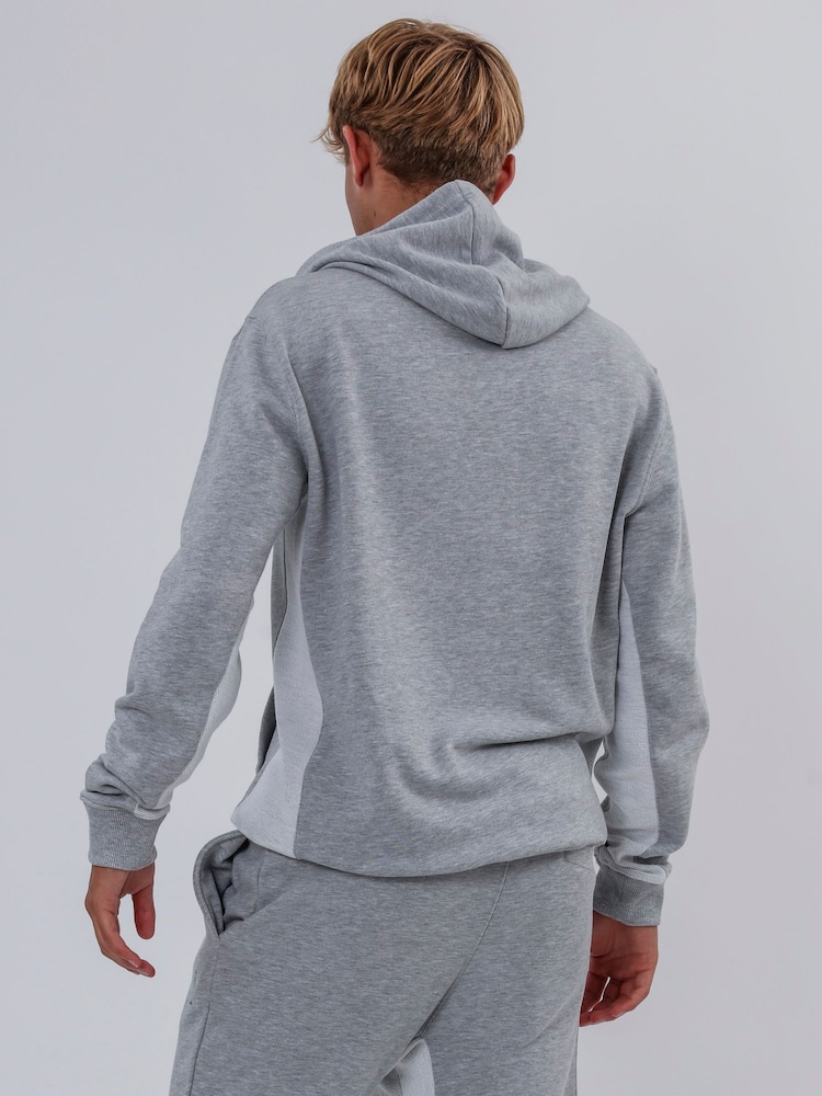 Cinza - com capuzReligion Reverse % algodão 100 Hoodie - Imagem 2 de 5