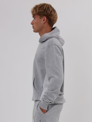 Cinza - com capuzReligion Reverse % algodão 100 Hoodie - Imagem 3 de 5