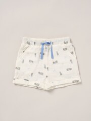 Lily & Jack Muslin Printed 100% Cotton Shirt, Shorts and Bucket Hat Outfit Set - Image 3 of 5