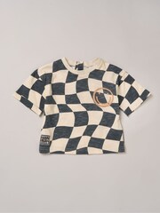 Lily & Jack Orange 4-Piece Mix and Match Printed 100% Cotton T-Shirts, Short and Joggers Set - Image 2 of 5
