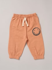 Lily & Jack Orange 4-Piece Mix and Match Printed 100% Cotton T-Shirts, Short and Joggers Set - Image 3 of 5