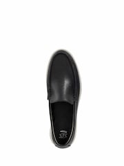 Dune London Black Buftonn Sole Loafers - Image 3 of 4