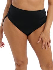 Elomi Plain Sailing Adjustable Black Bikini Briefs - Image 1 of 5