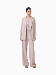 AllSaints Pink Aleida Waistcoat - Image 3 of 7