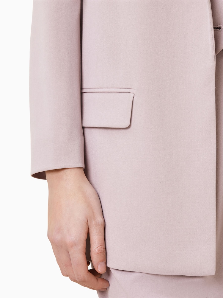 AllSaints Pink Aleida Tri Blazer - Image 5 of 7