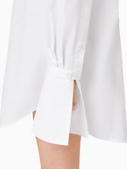 AllSaints White Alber 100% Organic Cotton Dress - Image 5 of 10