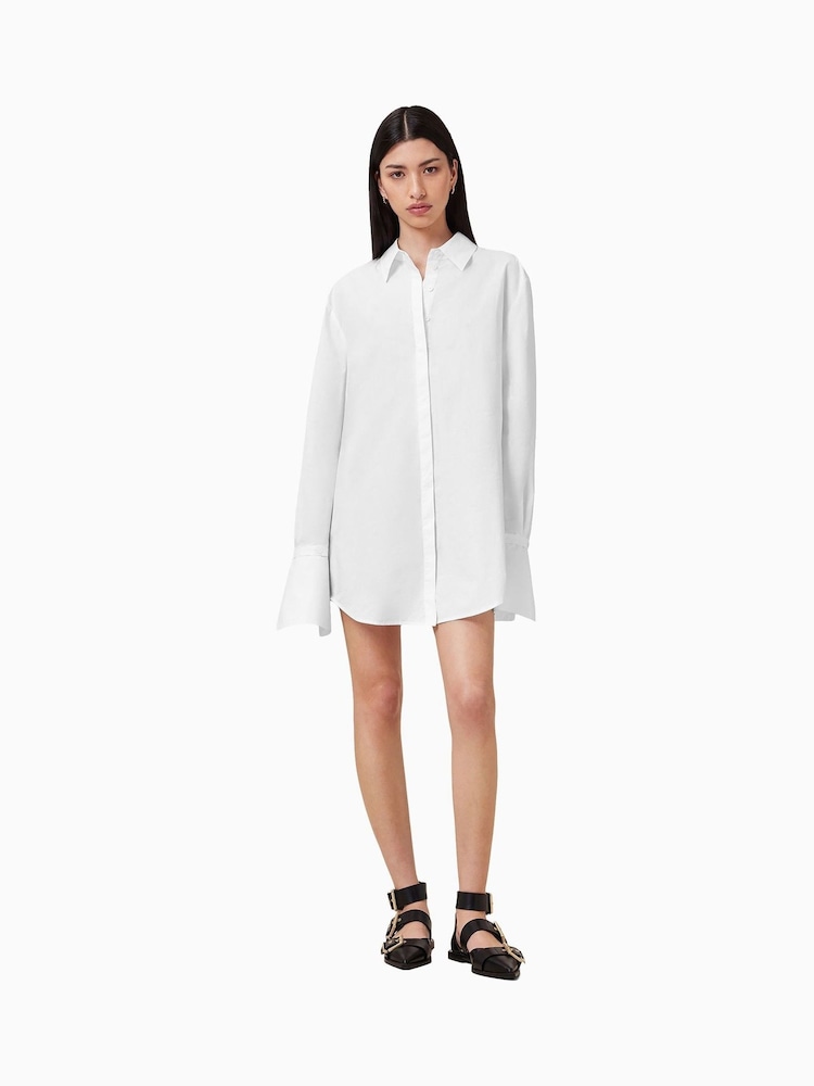 AllSaints White Alber Dress - Image 6 of 10