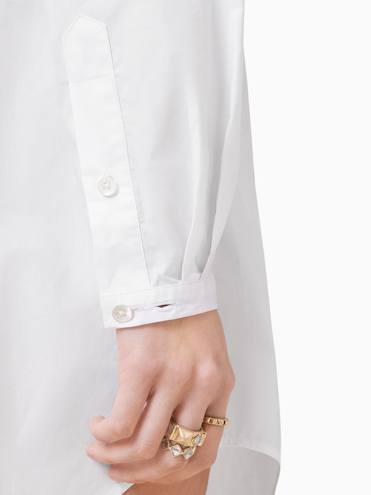 AllSaints White Alber Dress - Image 8 of 10