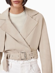 AllSaints Ophelia Suede Jacket - Изображение 4 из 8
