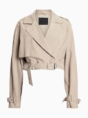 AllSaints Ophelia Suede Jacket - Изображение 8 из 8