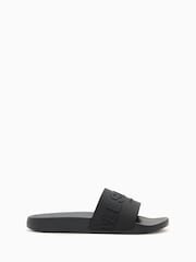 Negro - AllSaints Biggy Sliders - Imagen 2 de 6