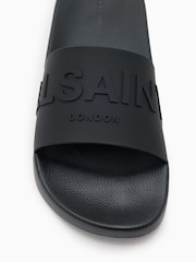 Negro - AllSaints Biggy Sliders - Imagen 3 de 6