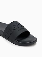 Negro - AllSaints Biggy Sliders - Imagen 5 de 6