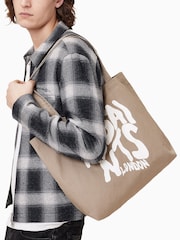 AllSaints Brown Orlando Tote Bag - Image 1 of 1