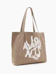 AllSaints Brown Orlando Tote Bag - Image 5 of 7