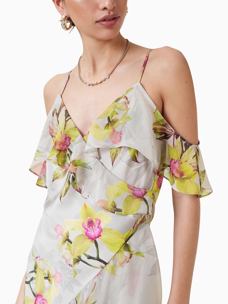 AllSaints White Grace Dress - Image 2 of 5