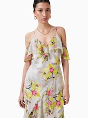 AllSaints White Grace Dress - Image 3 of 5