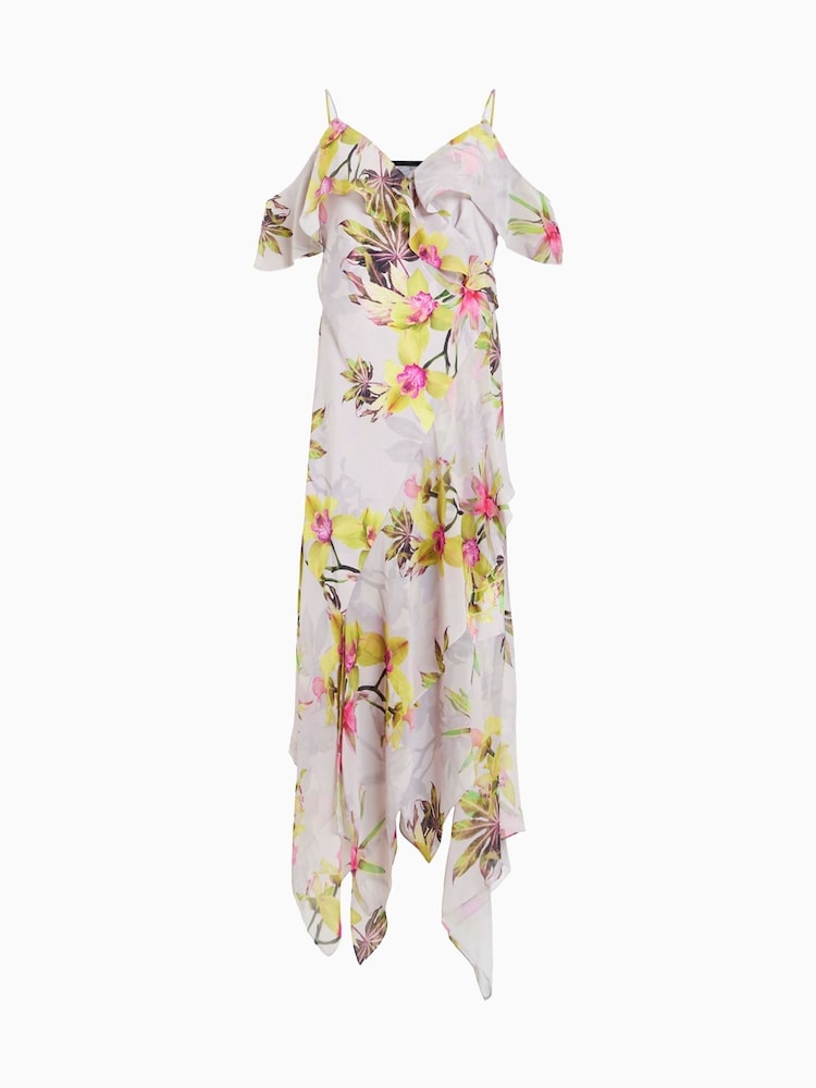AllSaints White Grace Dress - Image 5 of 5
