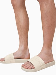 Blanco - AllSaints Biggy Sliders - Imagen 1 de 6