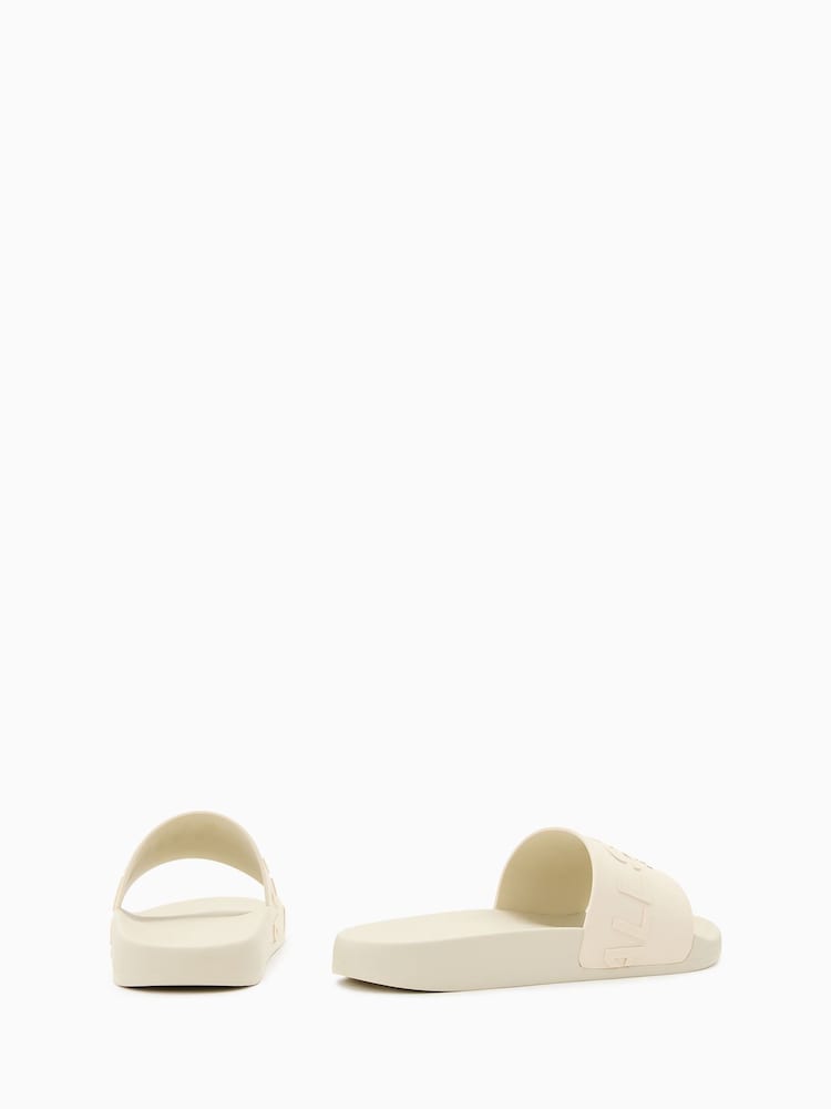 AllSaints White Biggy Sliders - Image 6 of 6 AllSaints White Biggy Sliders - Image 6 of 6
