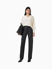AllSaints White Julieana Jumper - Image 1 of 8