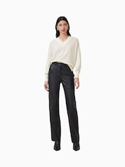 AllSaints White Julieana Jumper - Image 4 of 8