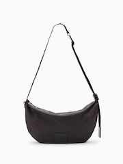 AllSaints Grey Koy Cross-Body Bag - Image 1 of 7