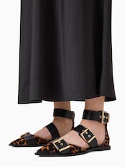 AllSaints Brown Sutton Shoes - Image 2 of 6