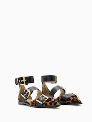AllSaints Brown Sutton Shoes - Image 5 of 6