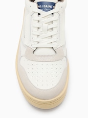AllSaints Off White Regan Low Trainers - Image 4 of 7