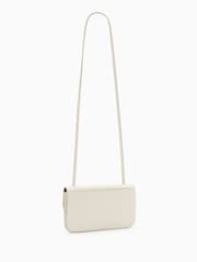 AllSaints White Ann Crossbody Bag - Image 4 of 4