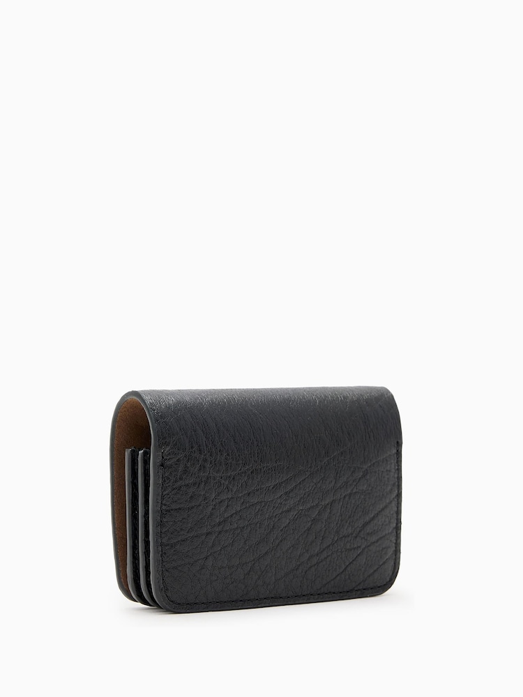 AllSaints Black Honore Grain Xbody Bag - Image 5 of 5
