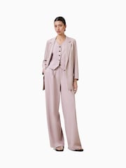 AllSaints Pink Aleida Wl Trousers - Image 3 of 11