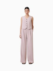 AllSaints Pink Aleida Wl Trousers - Image 6 of 11