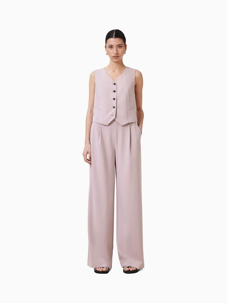 AllSaints Pink Aleida Wl Trousers - Image 6 of 11
