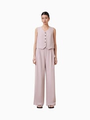 AllSaints Pink Aleida Wl Trousers - Image 7 of 11
