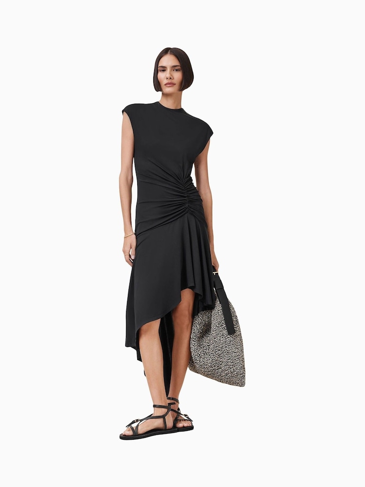 AllSaints Black Annalie Dress - Image 1 of 6