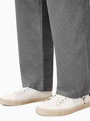 AllSaints White Asaint Lthr Low Trainers - Image 1 of 7