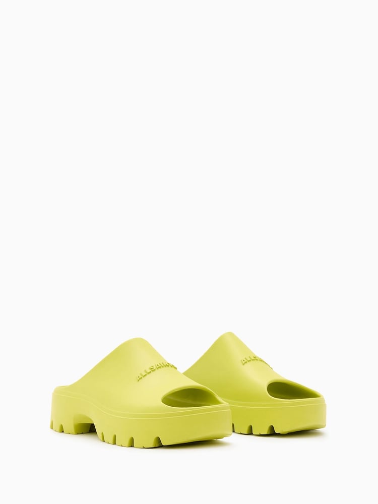 Vert - Claquettes AllSaints Eclipse - Image 3 of 6