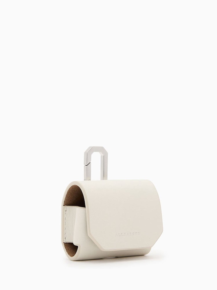 AllSaints White Airpod Hex Case - Image 2 of 4
