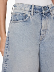 AllSaints Blue Louie Long Shorts - Image 3 of 8